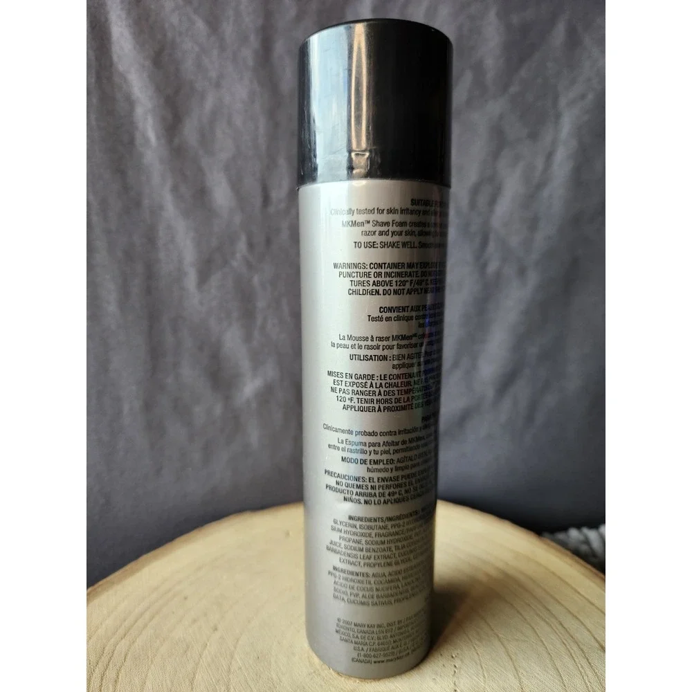 Mary Kay MK Men Shave Foam‎ Shaving Cream Discontinued Sealed 6.5 oz 184 Grams